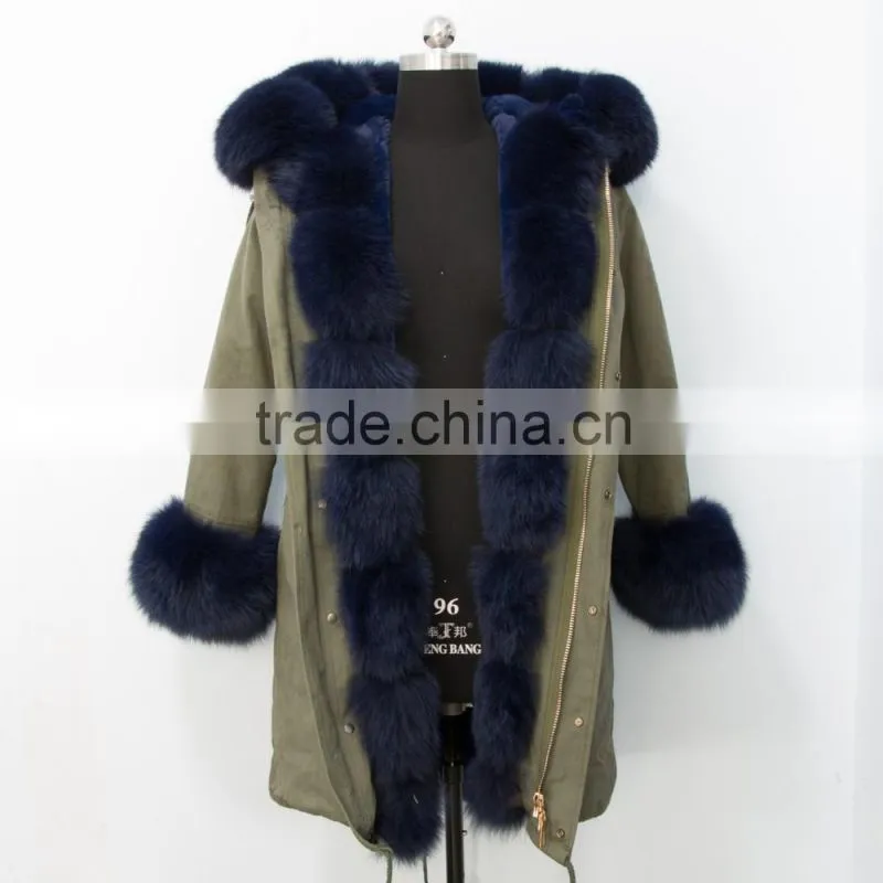 PK019 New design factory price women parka jacket
