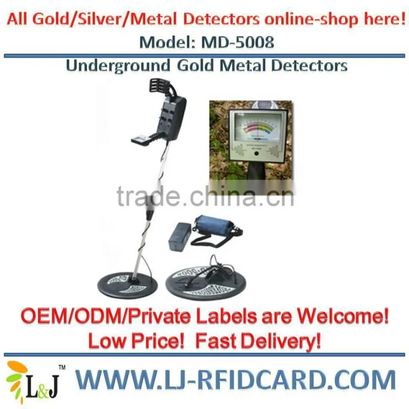 Free Shipping FOR PL2 or MD5008 Cheap Military Gold Metal Detector