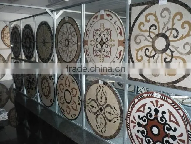 SKY- 015 Cheap Factory Made Water Jet Cut Marble
