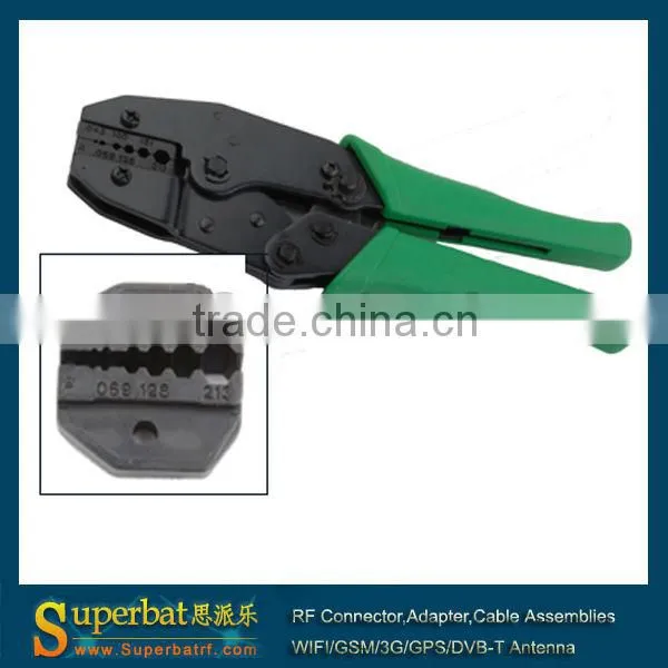 Coaxial cable crimping tool for RG178 RG316 RG174 LMR100 RG58 LMR195