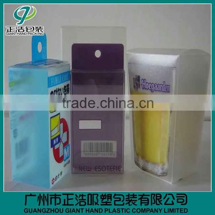 Plastic PVC PET Gift Packaging Box with UV printing