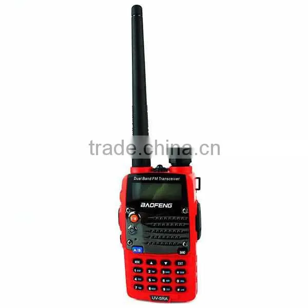 New Red baofeng uv5ra dual band walkie talkie two way radio