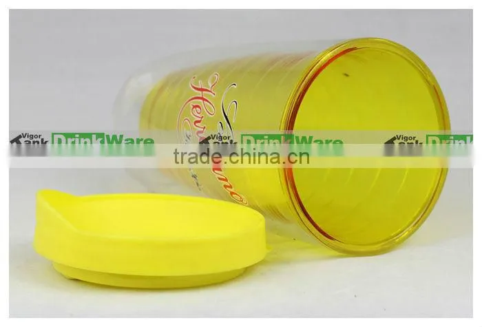 Double Walled Reusable Plastic Tumbler