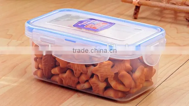 disposable food grade 400ml square shape plastic kitchen food container