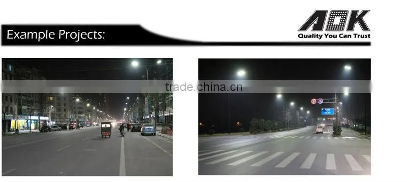UL DLC TUV CE EMC LVD ROHS IK10 TM21 120W LED Street Light, 30-280W LED Street Light