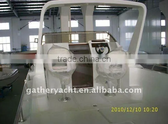 Hot sale 25ft fiberglass Cabin Boat