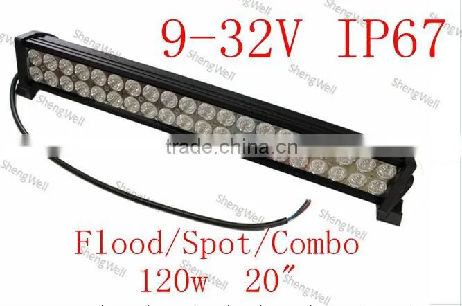 ShengWell Auto led light bar 240W 41.5inch Epistar Flood/Spot/Combo Dual Row led bar light Cree led light bar 240w