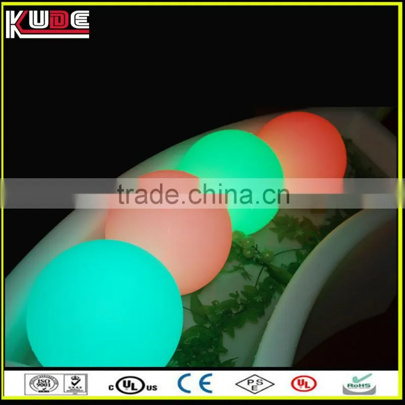 hot sale rechargeable plastic led ball for wedding