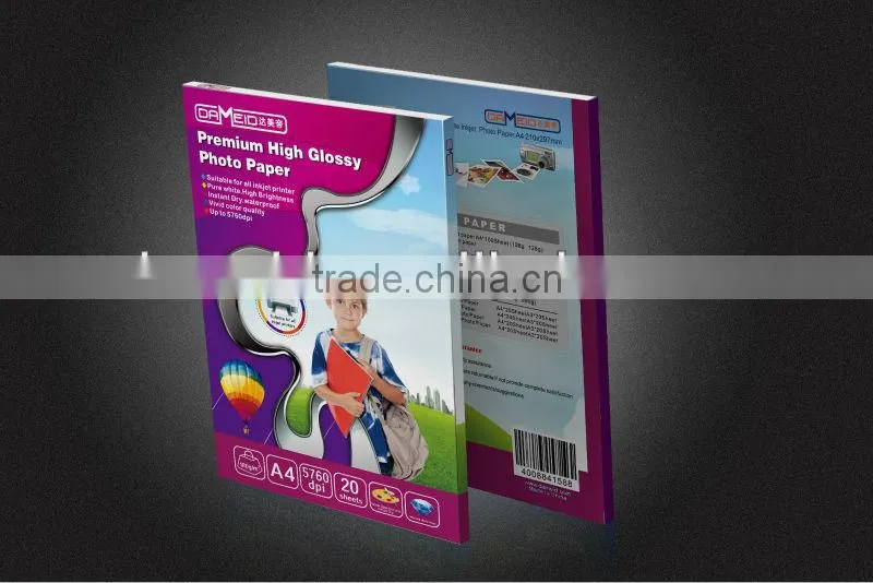Quality Matte Inkjet Photo Paper 108g, A4*100sheets, instant dry