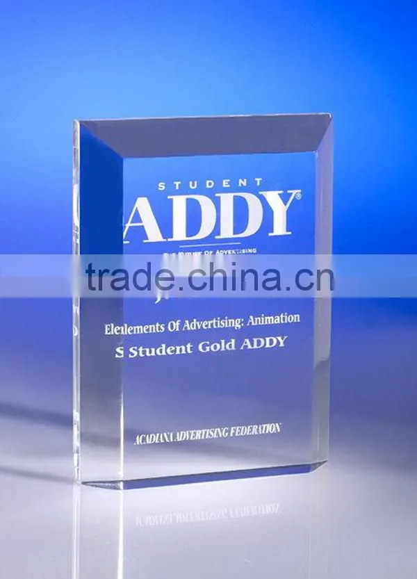 Modern new coming carved wood awards
