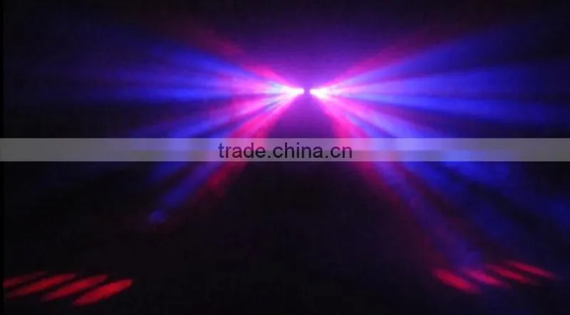 3w dual moon flower dmx dj club light stage sharp beam light