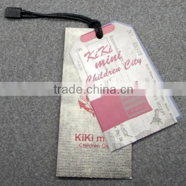Vintage Thick Cardboard Denim Hangtag