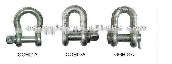 European Type Large Dee Shackle