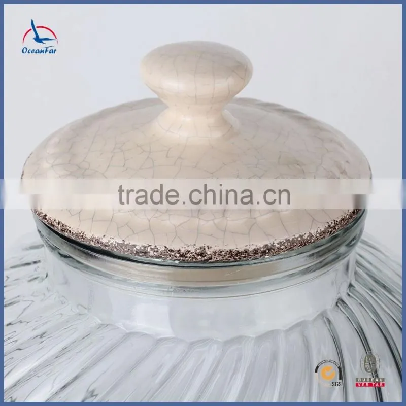 Wholesale Market 10L Glass Dispenser Large Capacity Glass Honey Dispenser