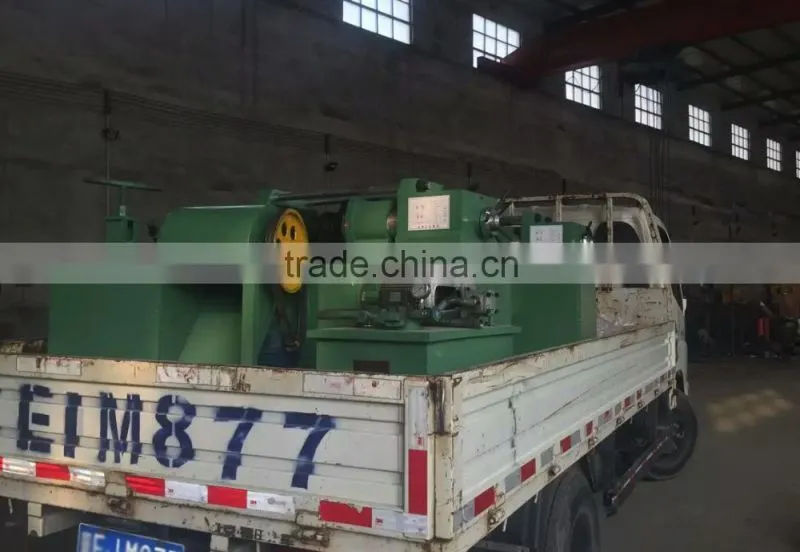 High efficiency rebar thread rolling machine
