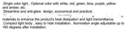 KL-0207(W) IP65 Aluminum led wall wash light, wall washer light