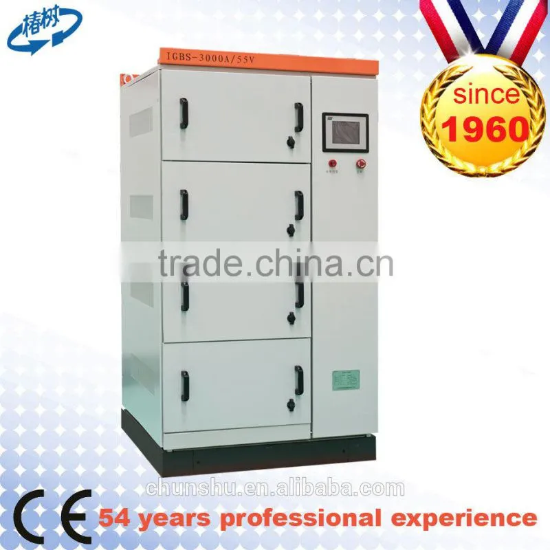 1000A 12V high frequency rectifier with IGBT module for plating chrome,gold,silver,nickel,zinc,copper