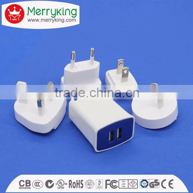 premium wall charger 5.5v 5.3v 5v 4.2v ac dc micro usb adapter pse