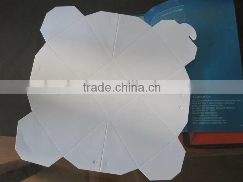 Automatic roll paper feeding die cutting machine for paper cup with wooden mould