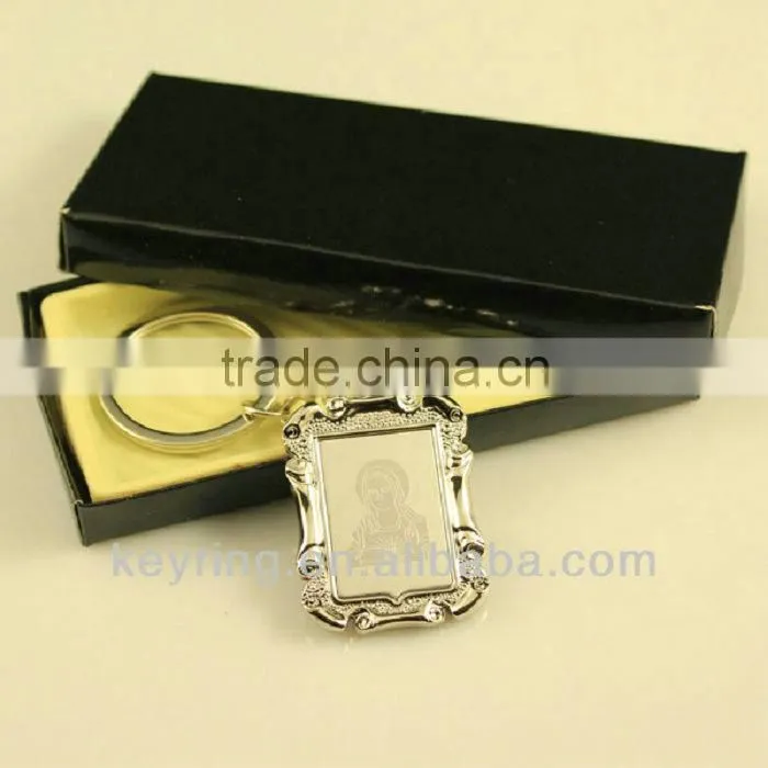 New Design China Blank Custom Metal Keychain