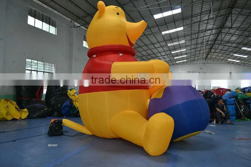 Selling giant advertising inflatable cartoon winnie