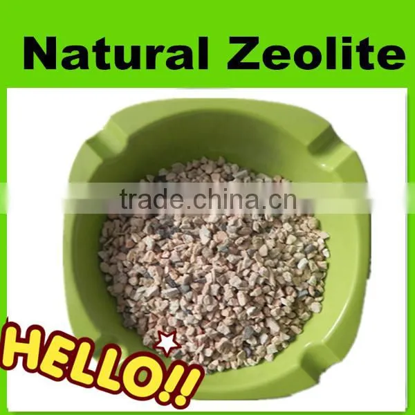 Natural zeolite granular for water treatment feed additives