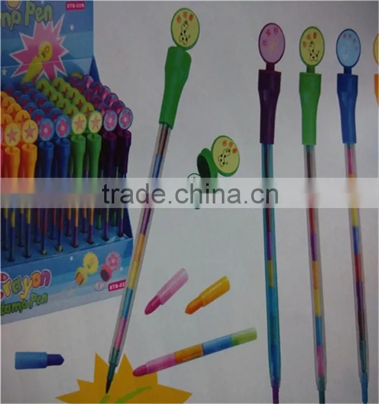 water color pens with stamp