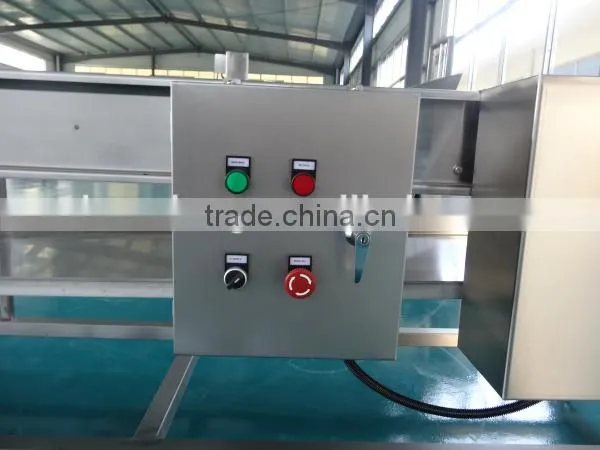 stainless steel flet belt conveyor