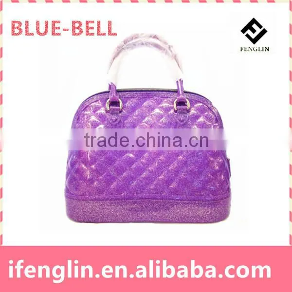 2014 new comely famous brand fashion jelly candy bag woman