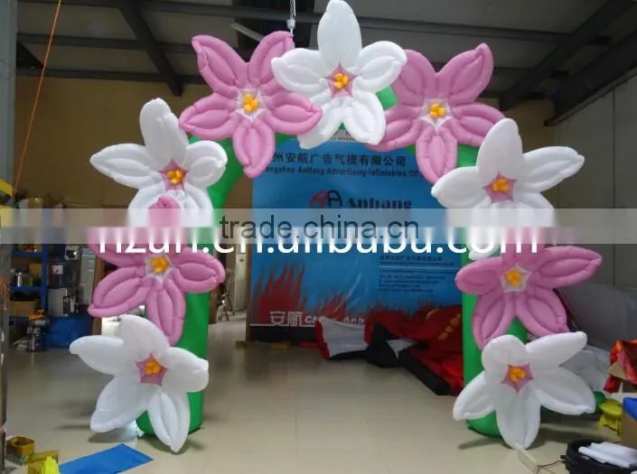 New Flower Inflatable Archway Wedding Arch
