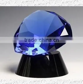 2016 high quality wholesale engraving personalized K9 crystal diamond
