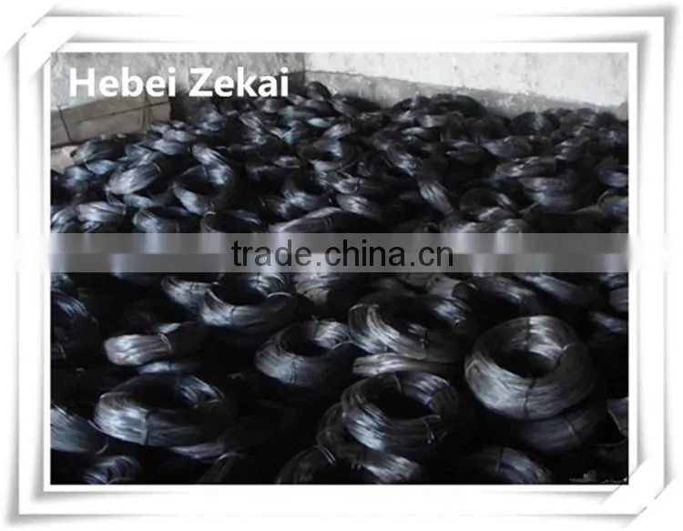 soft annealed black binding wire for building material