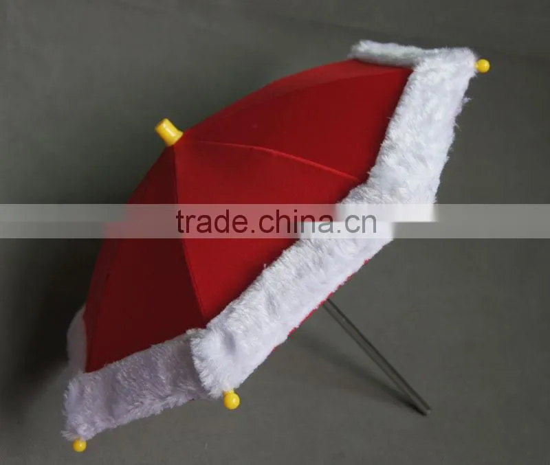 2016 new style Christmas decorative mini umbrellas