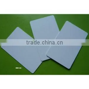 card use white PVC rigid plastic sheets