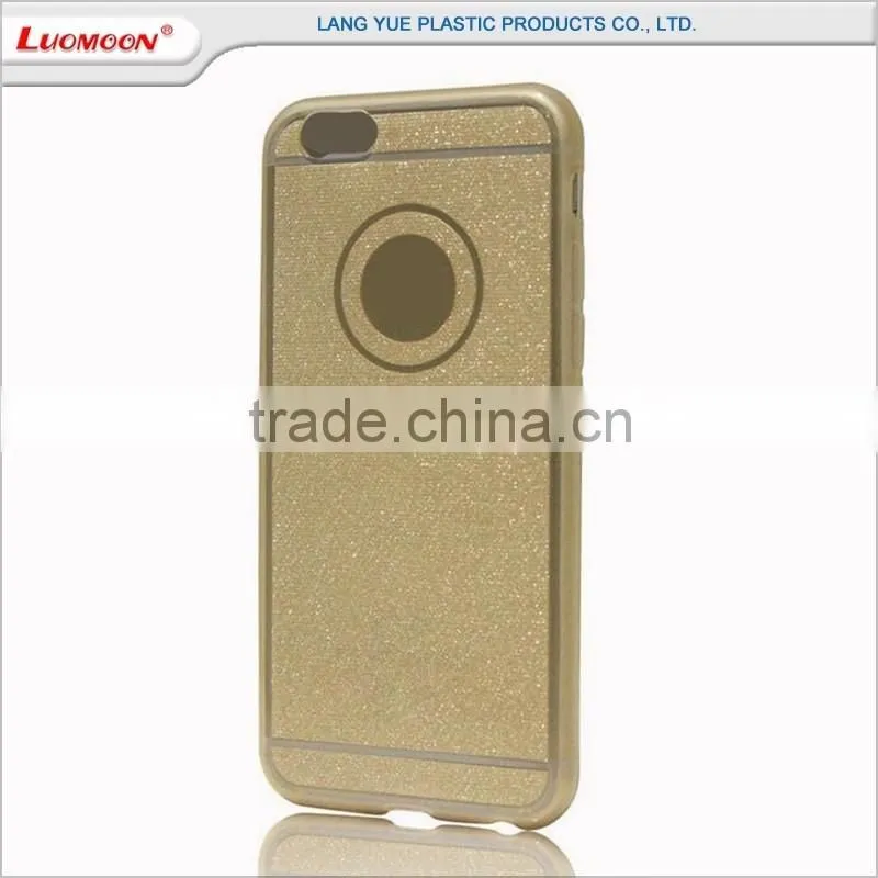 tpu glitter phone case cover for iphone 6 s plus se