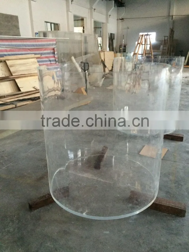 Round Glass Acrylic Aquarium Tank