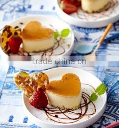 8 cute heart shaped FDA and LFGB standard silicone cake mould