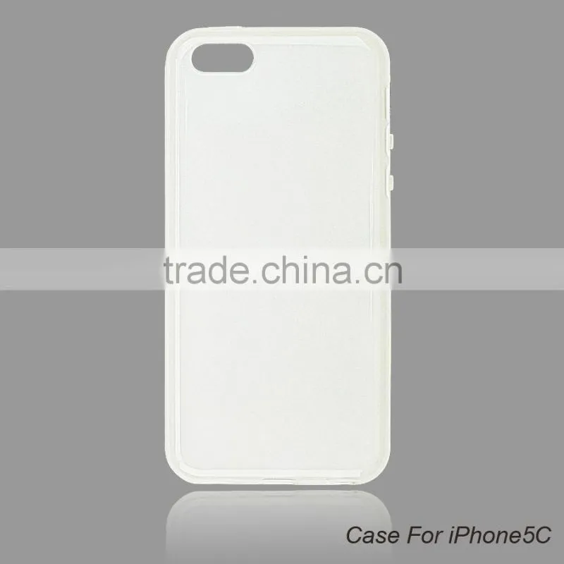 New product clear tpu gel phone cases for iphone 5c