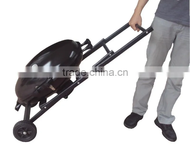 European type charcoal portable folding barbecue grill