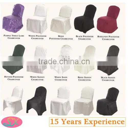 Best selling Wedding rosette spandex wedding chair cover