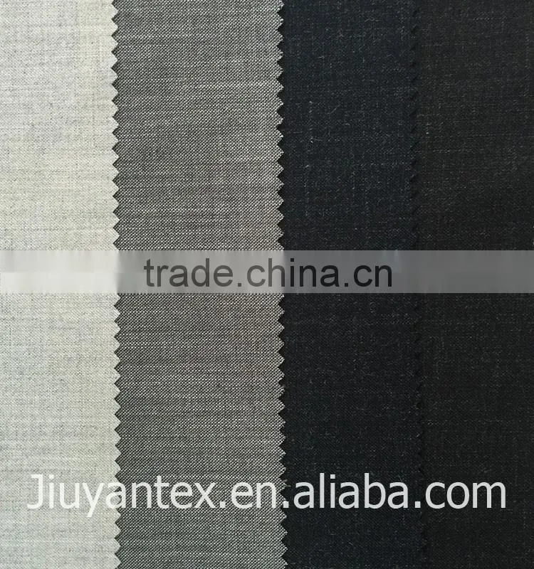 2016 Italy market hotsale tr plain dyed classic high quality men women beautiful suiting fabric