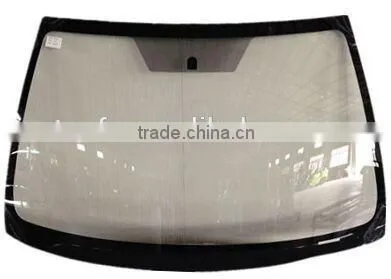 Car front laminated glass, glass manufacturing