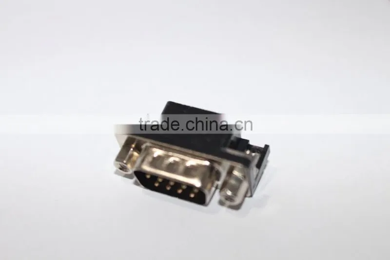 VGA connector r/a for board male female 9 pin