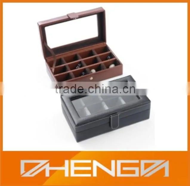 High Quality Customized Made in China Wood Cufflink Gift Box