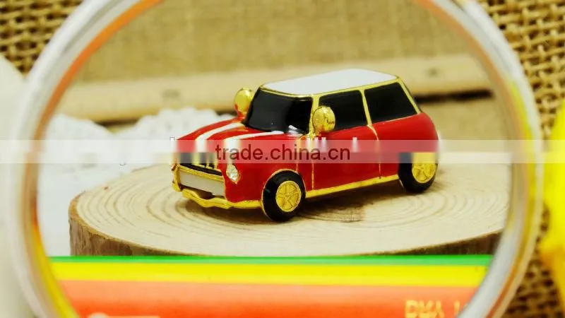 fashional cartoon car usb flash drive with full color printing