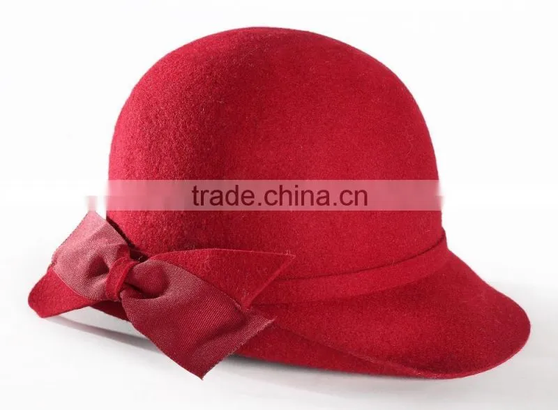 Polyester Cloche hat Lady Cloche hats