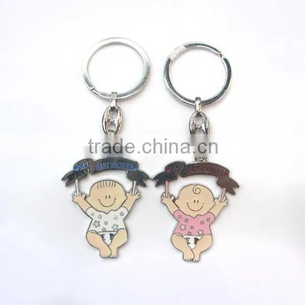 wholesale shape of children alloy keychain ,kids keychain
