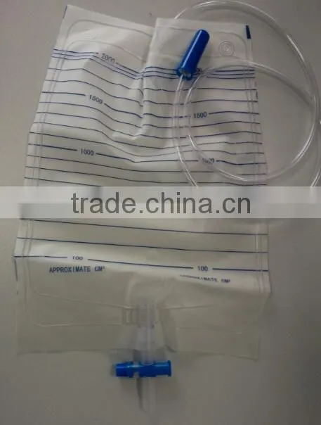 Medical disposable drainage collection urine bag
