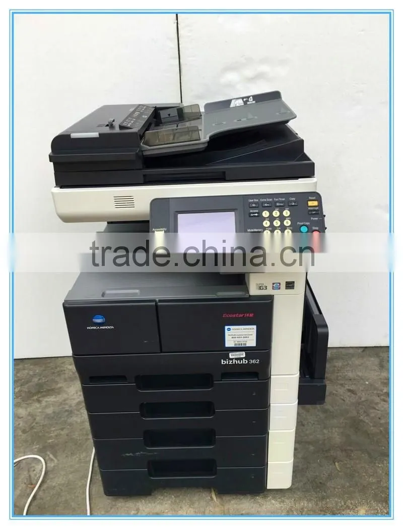 Black &White Low Price Used Copiers for Konica Minolta Bizhub 362 /282photocopier machine