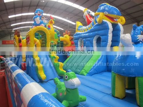 best selling pvc inflatable sport product used inflatable bouncer park